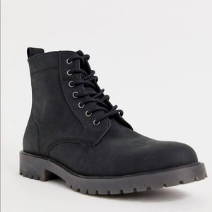 ASOS design leather boots